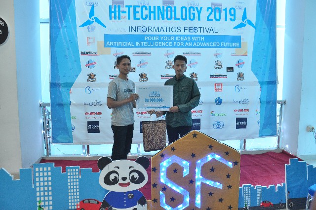 Awarding Hi-Tech sub acara Mini Hackathon